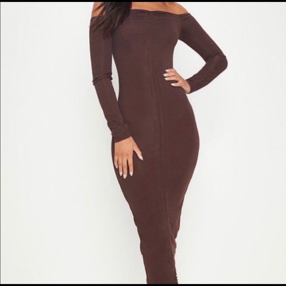 SLIM FIT BODYCON DRESS - Picture 1 of 4